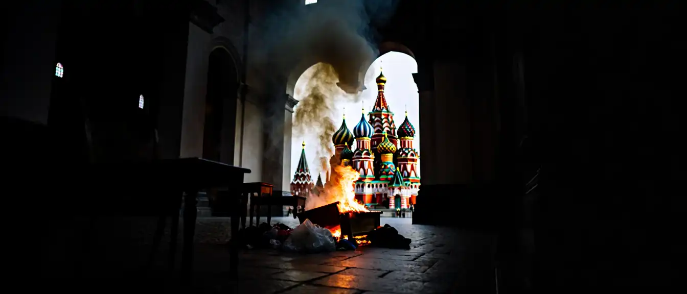 Огонь в сердце Москвы: в соборе Василия Блаженного произошло возгорание