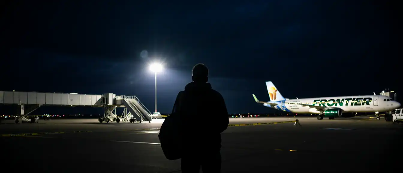 Угроза в небе над Техасом: пассажир рейса Frontier Airlines оказался источником паники в аэропорту Хьюстона