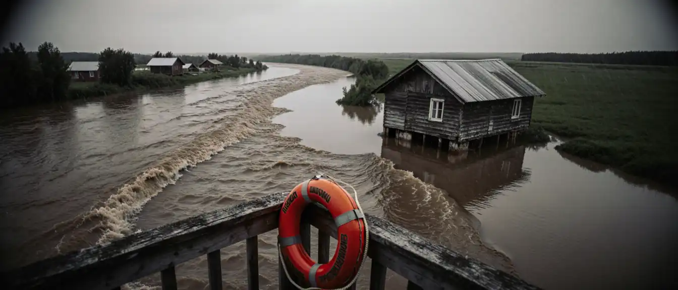 Тюменская область под ударом паводка: ситуация с уровнем воды в реках остается напряженной