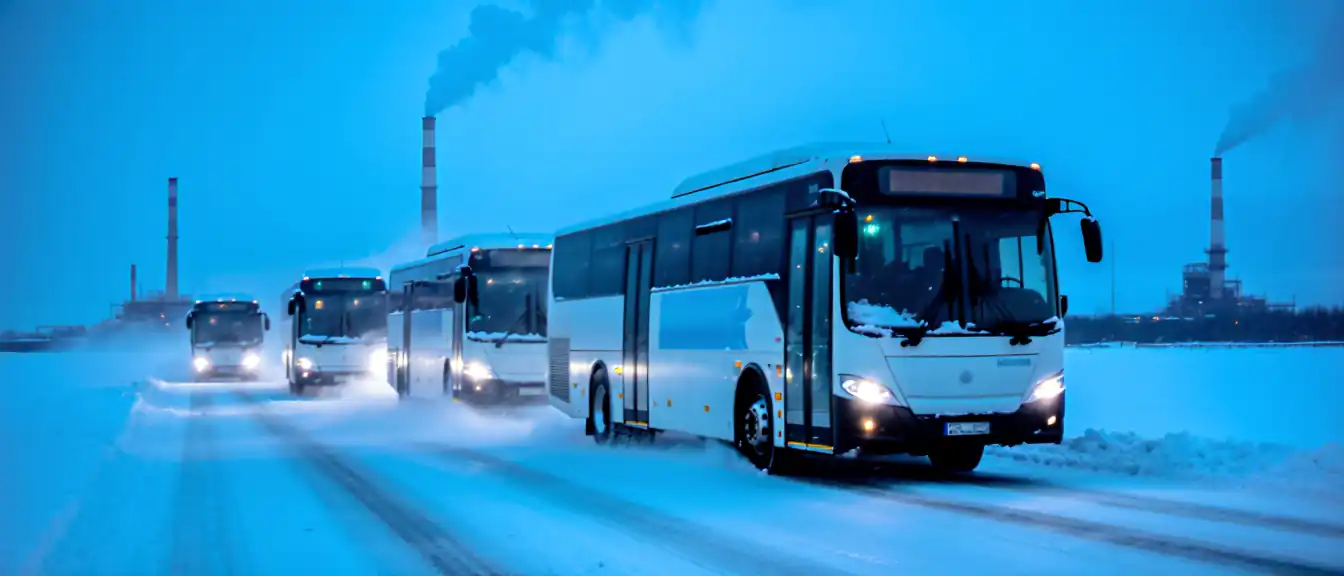 Арктический транспорт на чистом топливе: Норильск ждет обновление автобусного парка