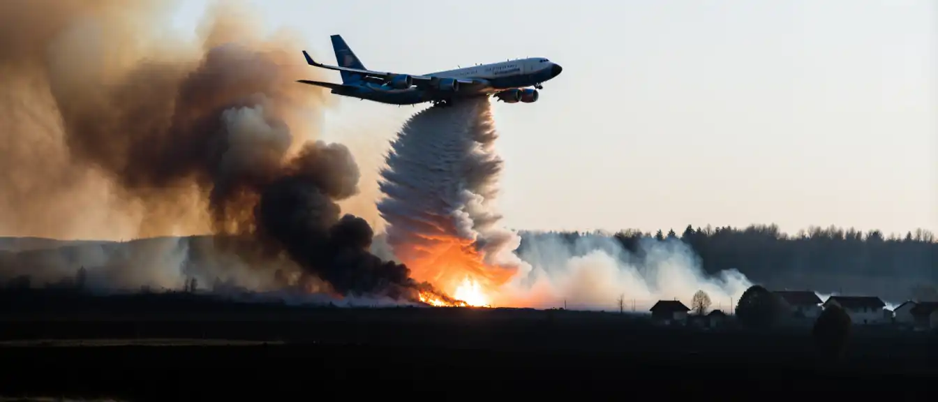Спасение домов от огня: как российский Ил-76 предотвратил катастрофу в сербских селах