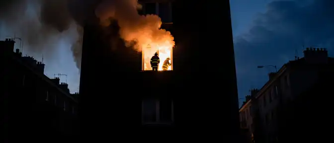 Огонь возвращается: в центре столицы вновь охвачено пламенем жилое здание