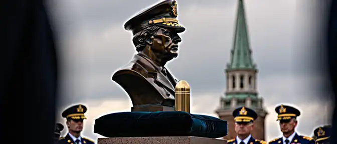 Память о легенде: в сердце Петербурга увековечили образ адмирала Нахимова