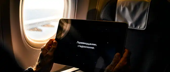 Доступный полет: российские авиакомпании адаптируют киноконтент под нужды пассажиров с инвалидностью