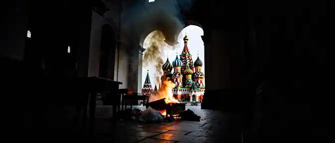 Огонь в сердце Москвы: в соборе Василия Блаженного произошло возгорание