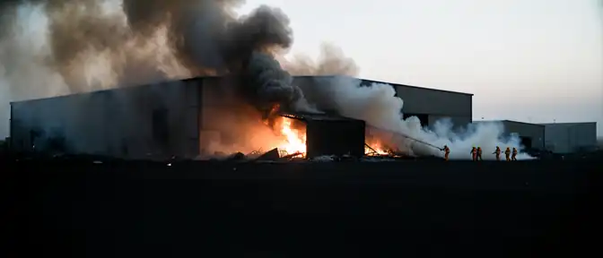 Последствия атаки беспилотников под Воронежем: пожарные локализовали возгорание на огромной площади