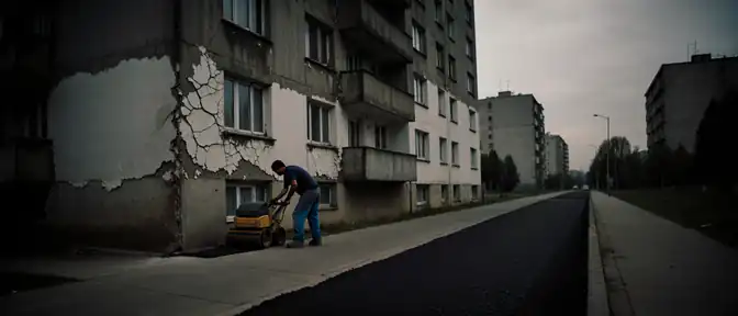 Благодаря вмешательству Яны Лантратовой в Челябинске приведут в порядок фасад жилого дома и прилегающий тротуар