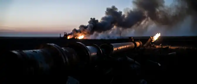 Из-за возгорания оборудования на газодобывающей инфраструктуре в Полтавской области приостановлена работа предприятия