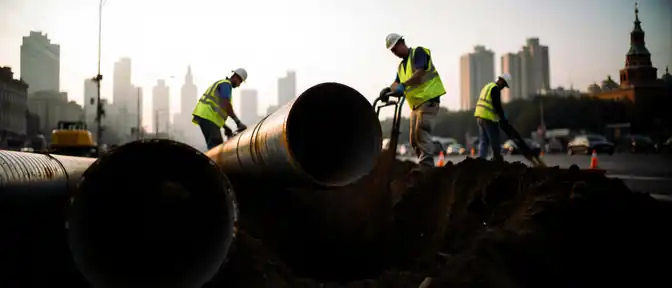 Масштабная модернизация столичных коммуникаций: АО «Мосгаз» ежегодно расширяет сеть трубопроводов на 100 километров