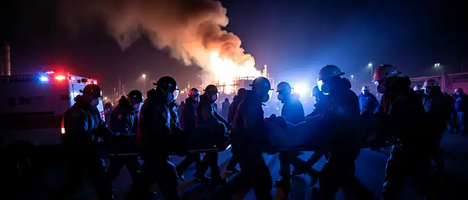 Массовая госпитализация в Свободном из-за инцидента на строящемся Амурском ГХК