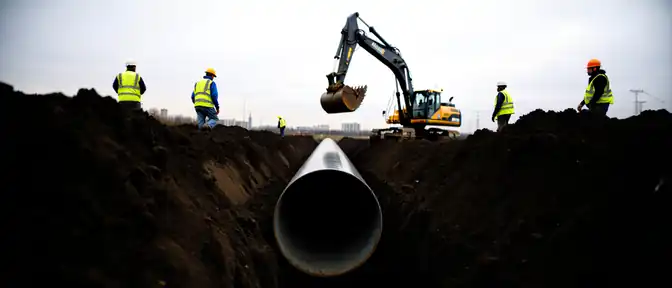 Модернизация газовой сети в Косино-Ухтомском: строительство нового магистрального участка уже идет полным ходом