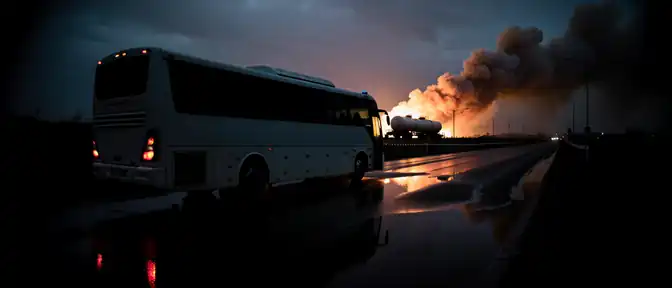 Опасный инцидент в Ахтубинске: люди покидают дома из-за возгорания цистерны с газом