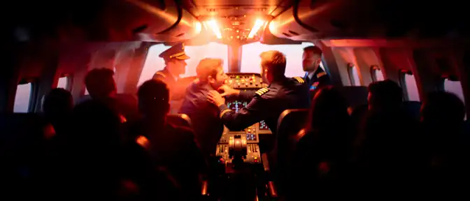 Пассажиры и запасной экипаж спасли самолет авиакомпании FlyDubai после конфликта пилотов