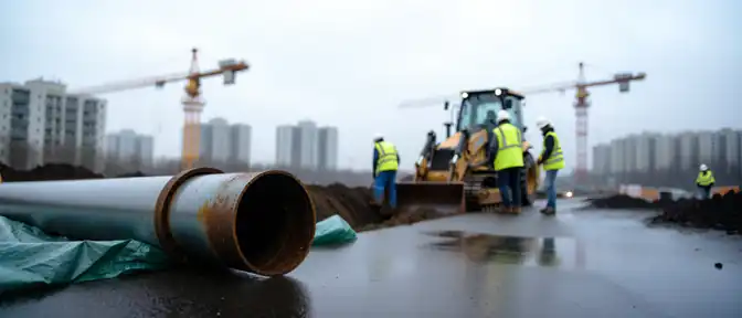 В западной части Москвы в районе Очаково-Матвеевское проложат новую газопроводную магистраль высокого давления